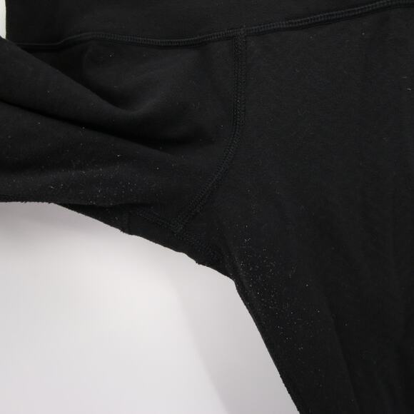 Lululemon Leggings Black Chevron Print Cropped Capri Mid Rise Yoga Activewear 6 - Picture 7 of 11